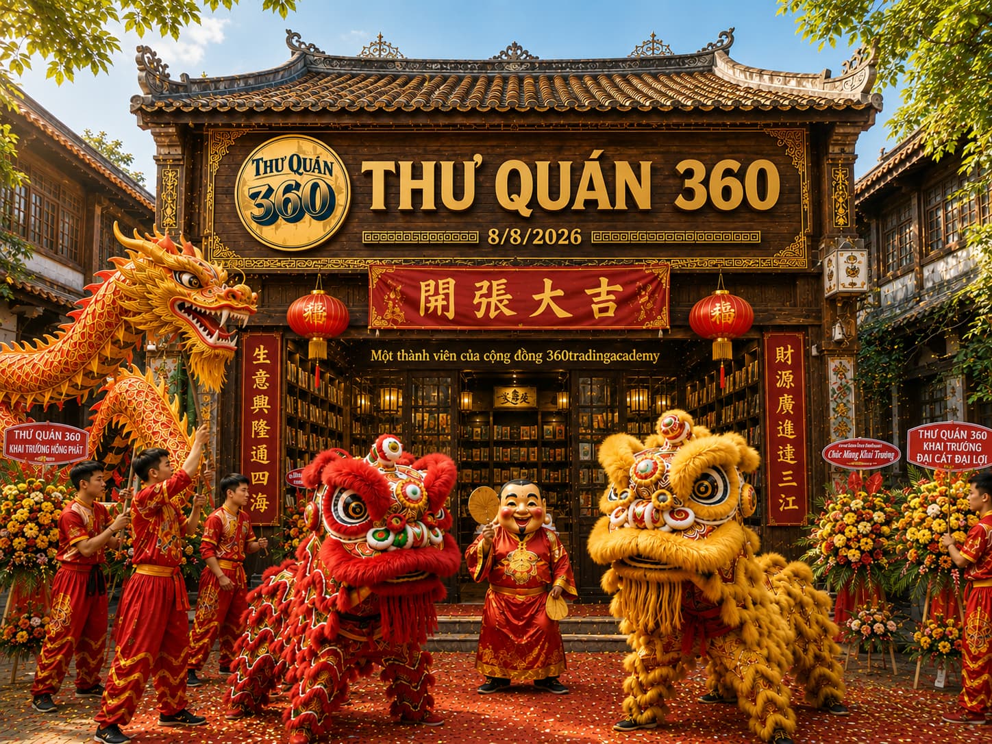 P0 Khai trương Thư Quán 360